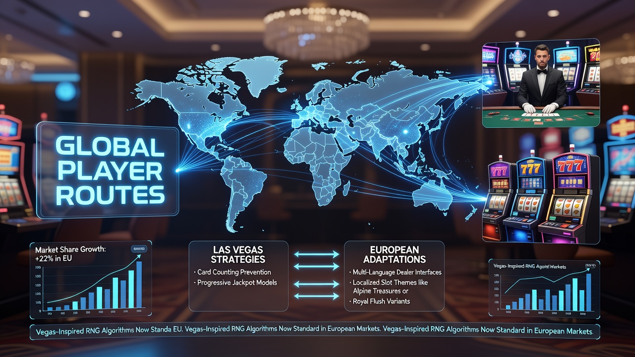 European live dealer studio setup with technology borrowed from Vegas casino operations