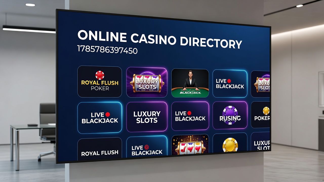 Detailed view of casino review metrics and player feedback sections within a directory platform